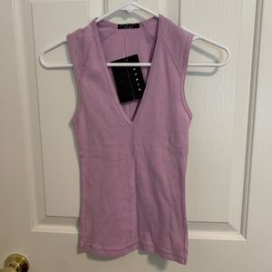 Sisley V Neck Top Size XS